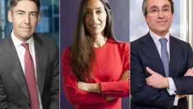 De izquierda a derecha Domingo Mirón, presidente de Accenture; María Martínez, directora general de MRM, y Héctor Flórez, presidente de Deloitte en España