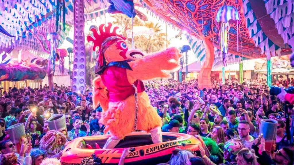 Una fiesta de Elrow, la multinacional del ocio con sede en Viladecans (Barcelona) / CEDIDA