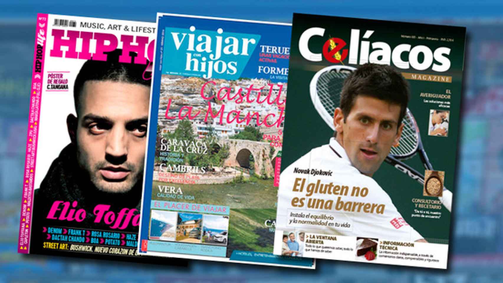 Algunas revistas de Ediciones Periódicas Hispapublic / HISPAPUBLIC