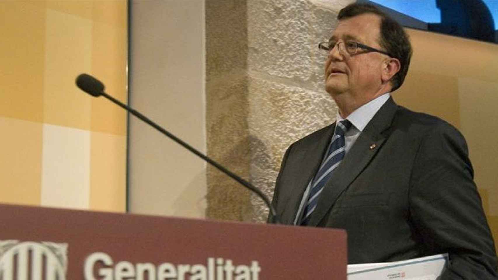 Francesc Xavier Mena, ex consejero de Empresa en la primera legislatura de Artur Mas, en una imagen de archivo