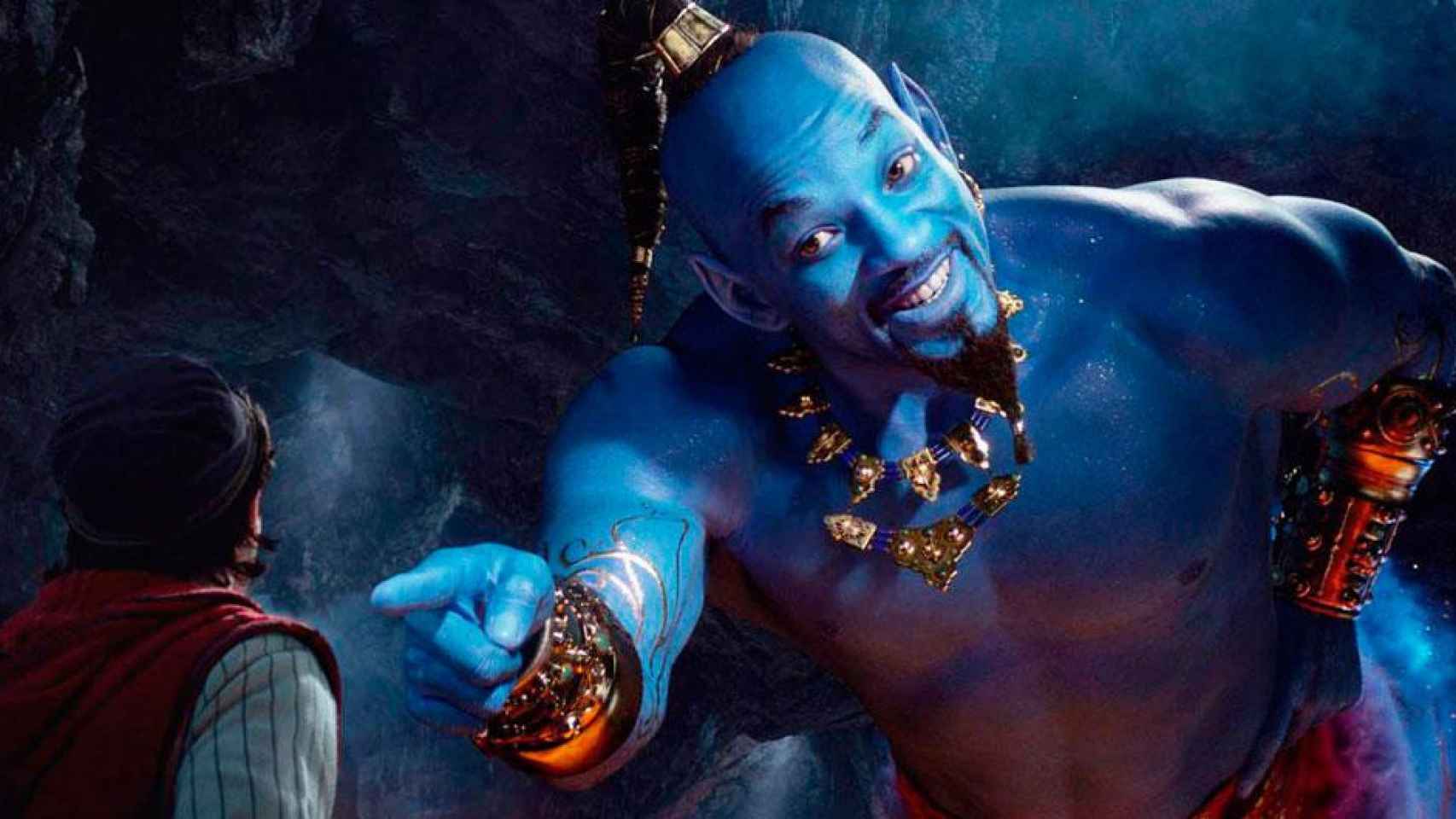 Fotograma de 'Aladdín' con Will Smith haciendo del Genio / DISNEY