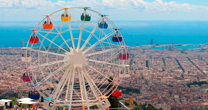 Barcelona desde el Tibidabo / PIXABAY