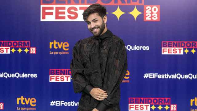 El cantante Agoney prepara el Benidorm Fest / RTVE