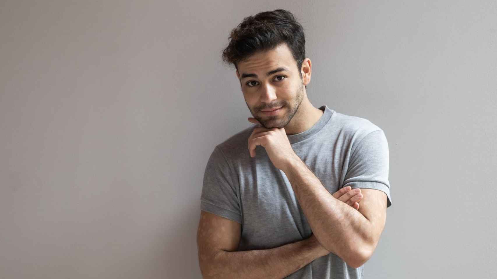 Retrato de Agoney ganador de Tu Cara Me Suena / LUIS MIGUEL AÑÓN (CD)