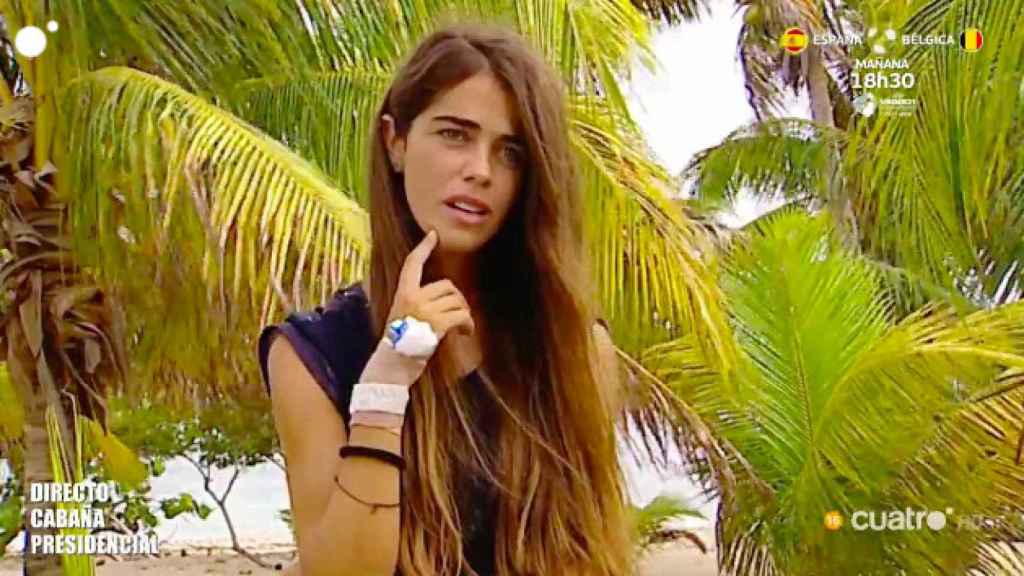 Violeta Mangriñan a su paso por Supervivientes / MEDIASET