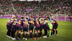 Una foto del Barça femenino tras la final de la Champions League / Instagram