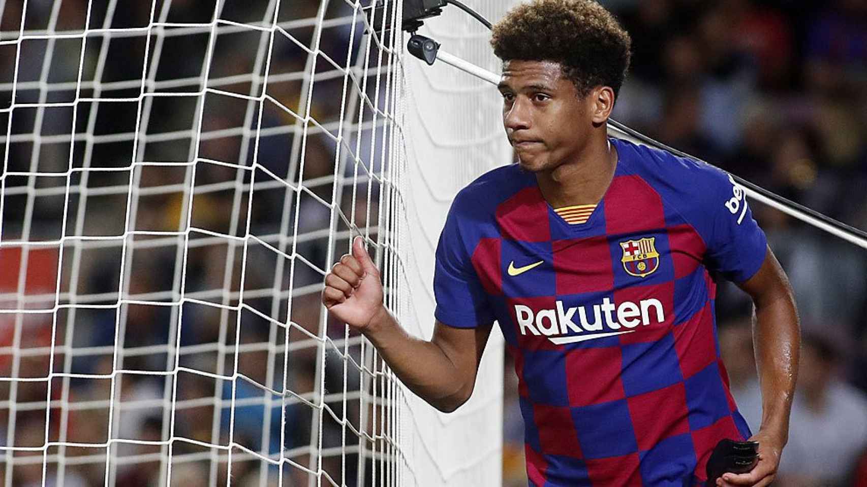 Jean-Clair Todibo, en una imagen de archivo en el Barça / EFE