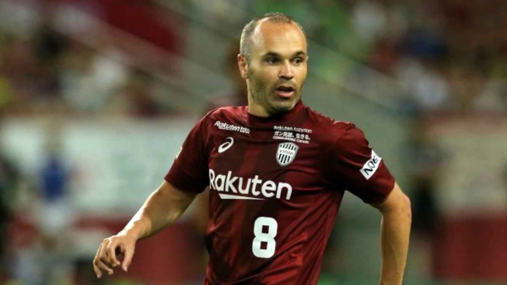 Iniesta, en un partido con el Vissel Kobe | EFE