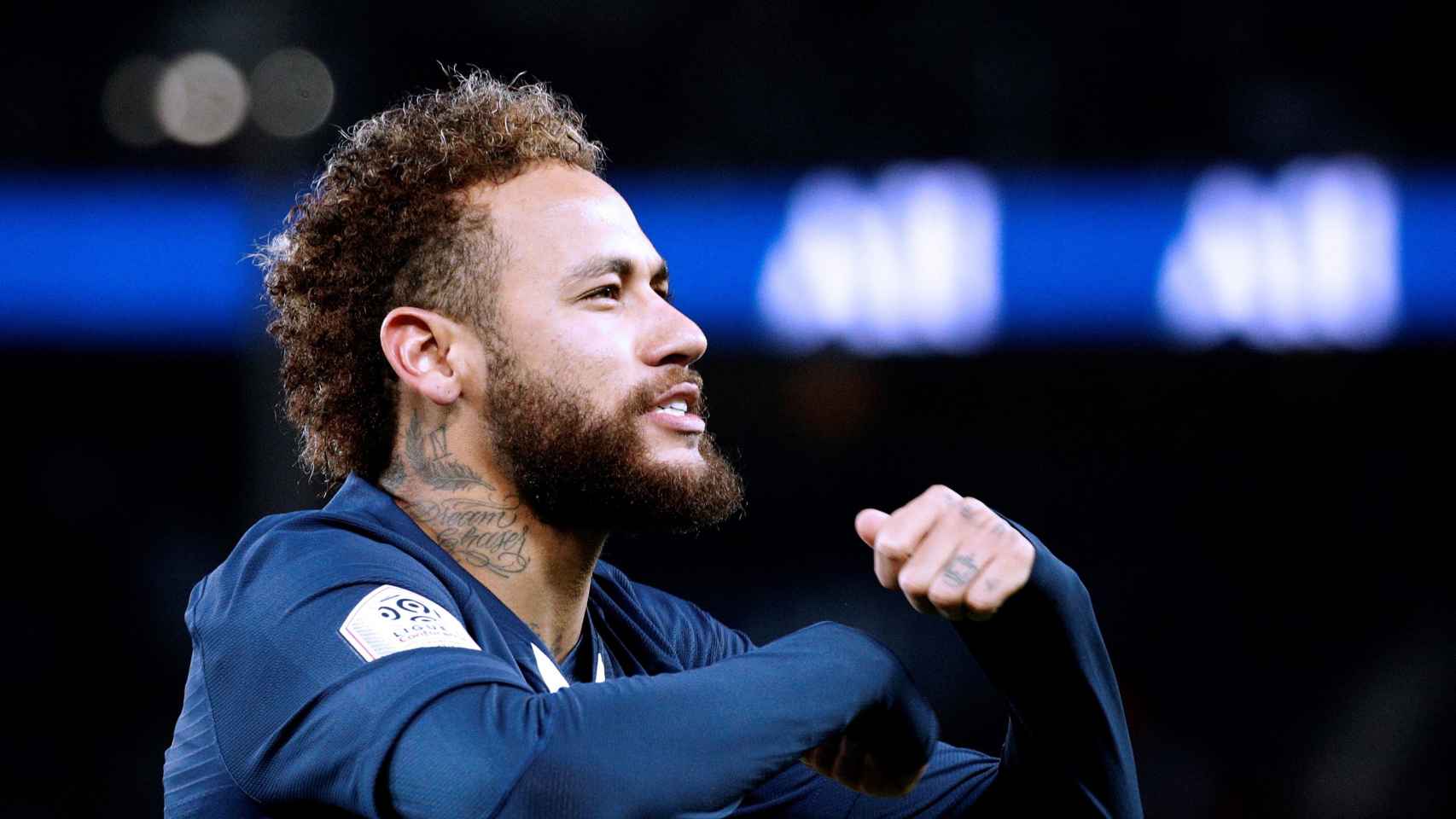 Neymar celebrando un gol con el PSG /EFE