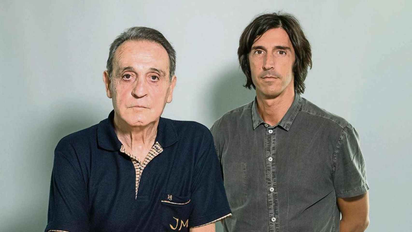 Enríquez Negreira (padre) y su hijo Enríquez Romero en una imagen de 'La Vanguardia' / PERE PUNTI