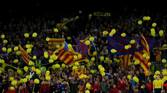 Aficionados del Barça en el Camp Nou / EFE