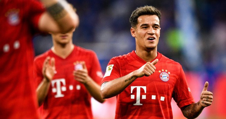 Coutinho en un partido con el Bayern de Múnich / EFE