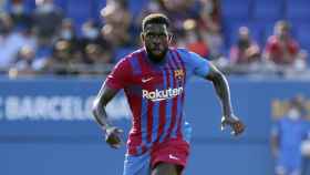 Samuel Umtiti, durante un partido del Barça, en la anterior temporada / FCB