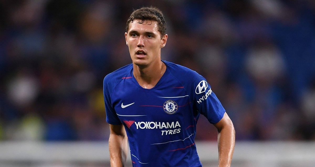 Andreas Christensen, disputando un partido con el Chelsea FC / Twitter (@chelseafc)