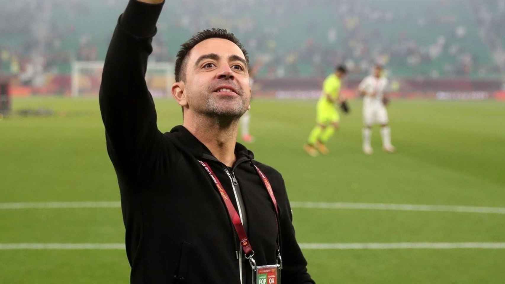 Xavi Hernández, celebrando un nuevo éxito en el fútbol qatarí / Al-Sadd