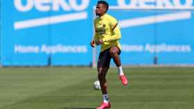 Nelson Semedo entrenando con el Barça / FC Barcelona