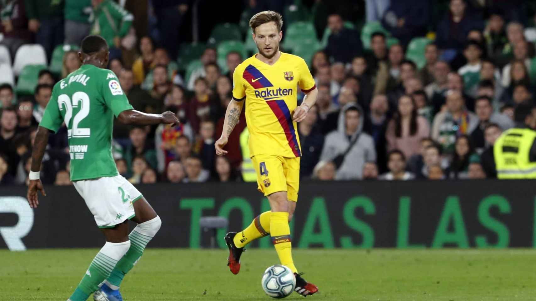 Ivan Rakitic en el partido contra el Real Betis / FC Barcelona