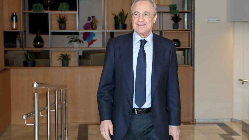 Florentino Pérez en un acto /REAL MADRID CF