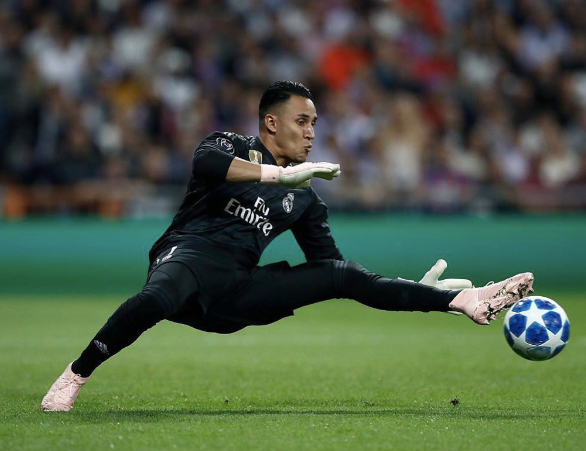 Una foto de Keylor Navas durante un partido del Real Madrid / Instagram