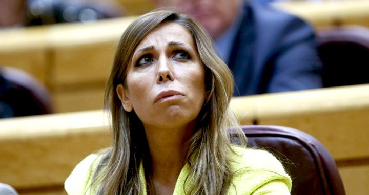 La exlíder del PP en Cataluña, Alicia Sánchez-Camacho, en una imagen de archivo en el Senado / EFE