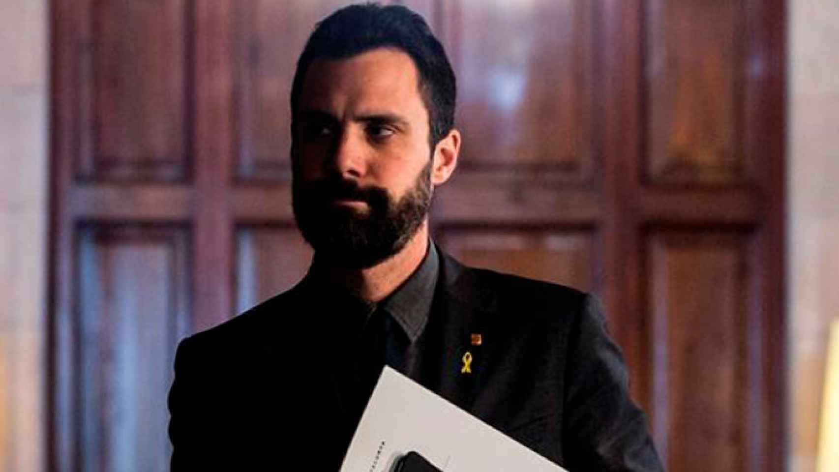 El presidente del Parlament de Cataluña, Roger Torrent / EFE