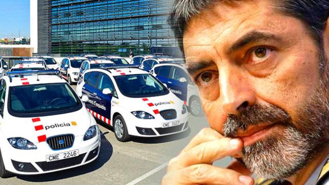 El mayor de los Mossos d'Esquadra, Josep Lluís Trapero. Detrás, el Complejo Central Egara / CG