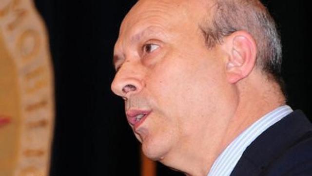 El ministro Wert, en un acto en la UNED, en julio