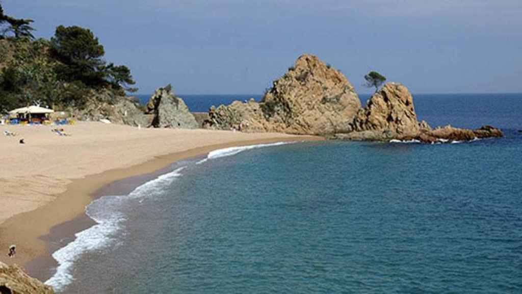 Playa de Mar Menuda, zona donde desapareció el submarinista / TURISME