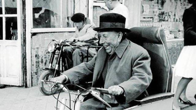 Pepe Isbert en 'El cochecito' (1960).