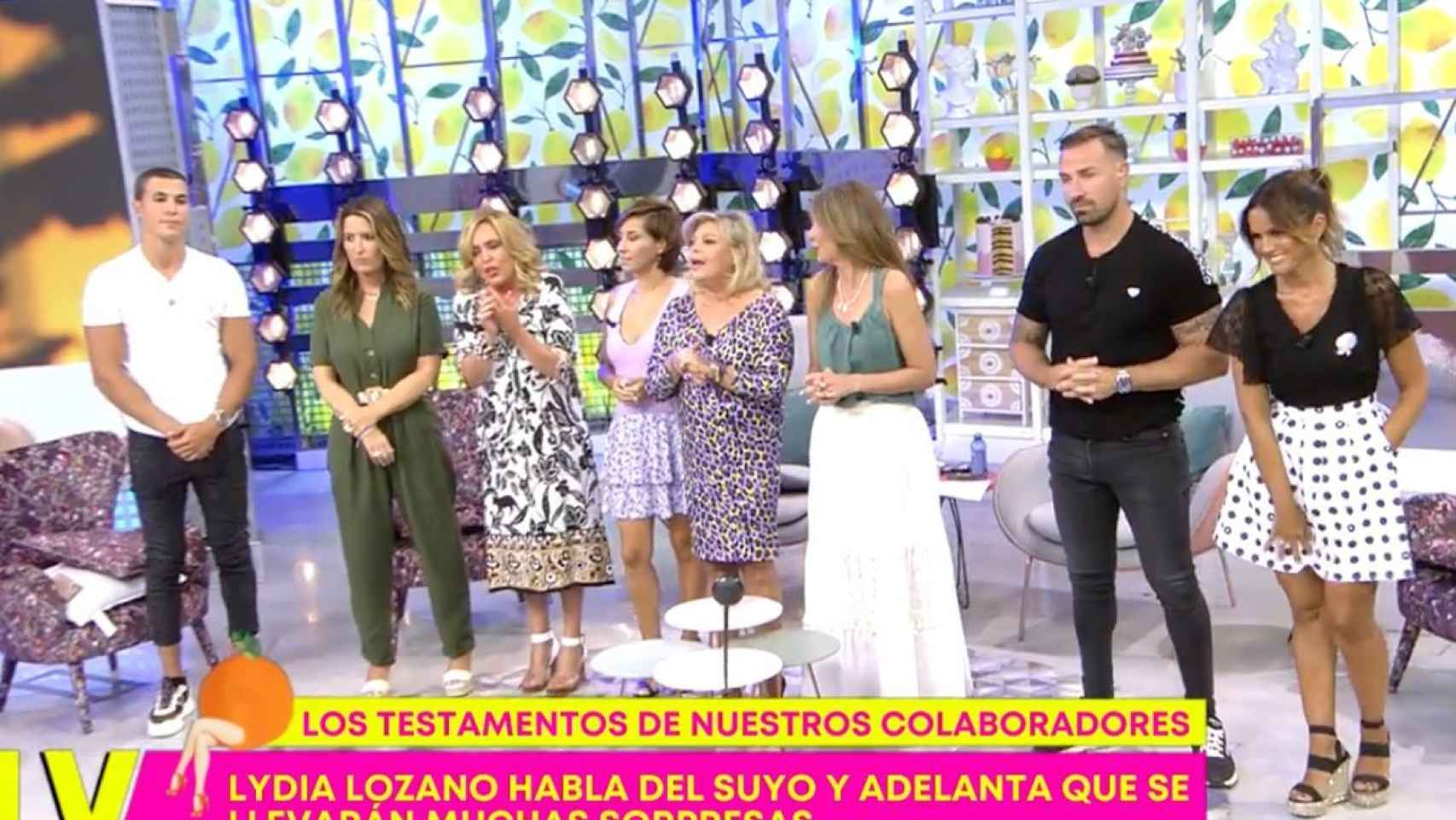 Presentadores y colaboradores de 'Sálvame' / MEDIASET