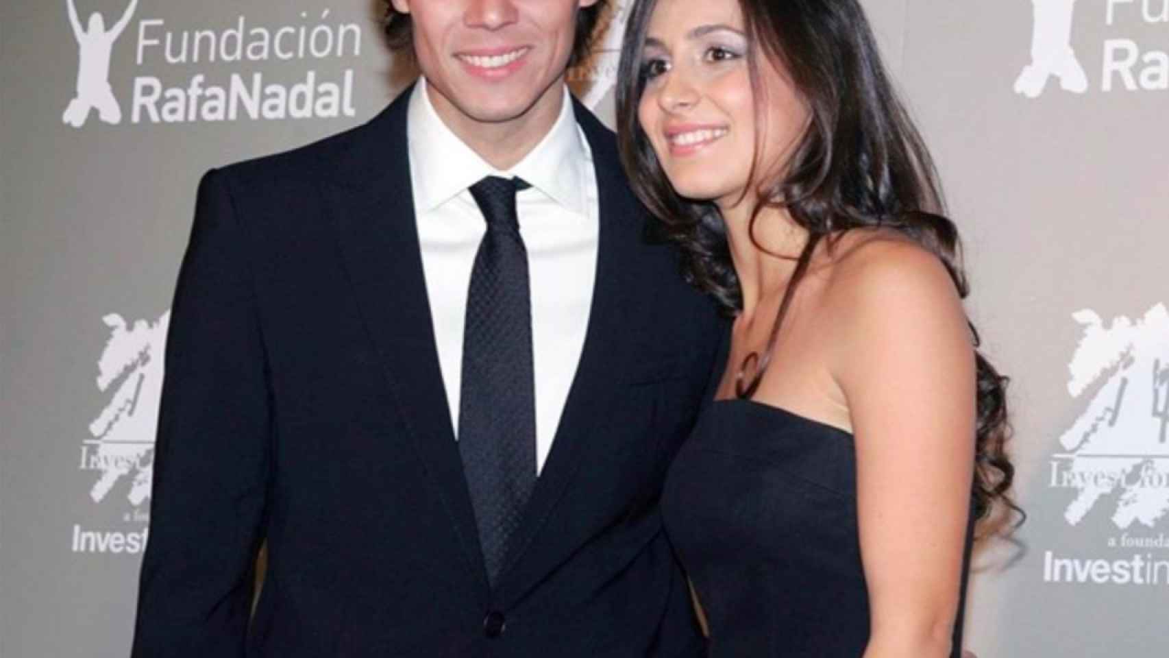 Rafa Nadal y María Francisca Perelló, su novia de toda la vida, en una imagen de archivo