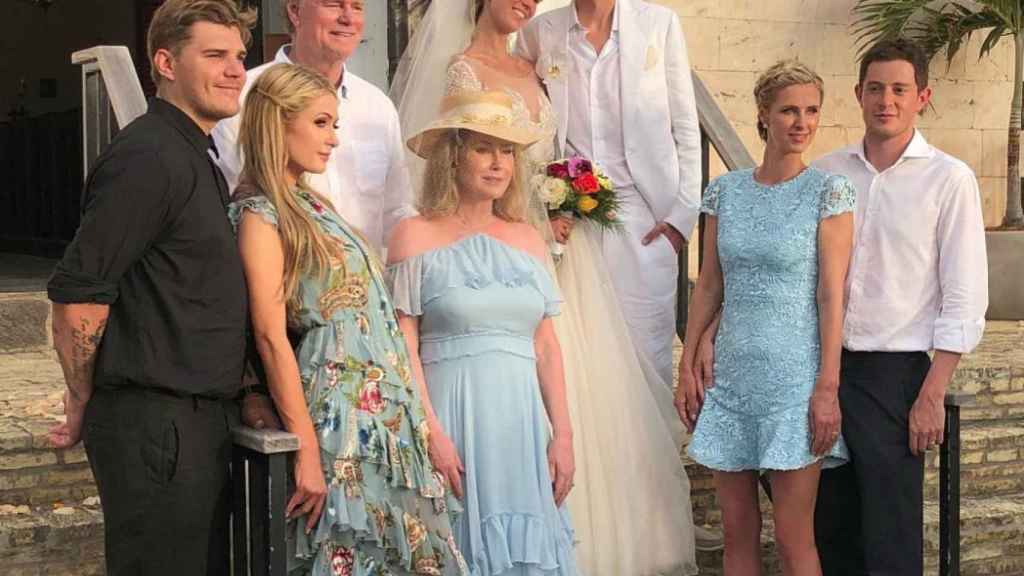 La boda de Barron Hilton unió a la familia Hilton