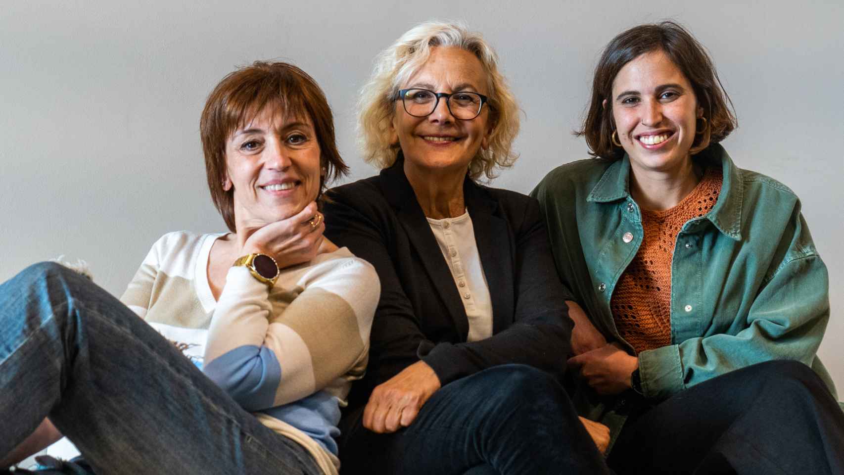 Marta Díaz de Lope Díaz, Pepa Aniorte y Elena Irureta de la película 'Los buenos modales' / GALA ESPÍN