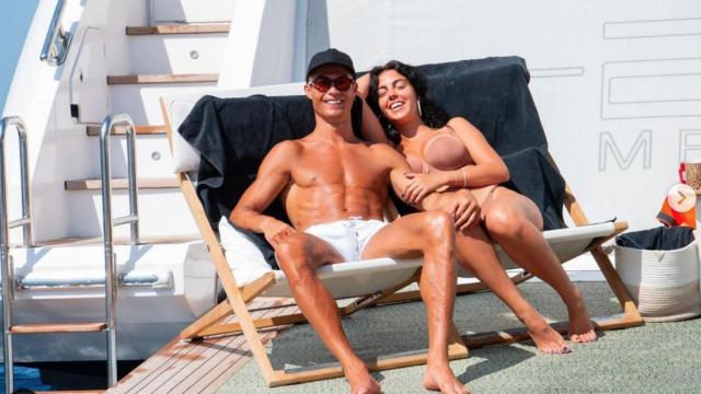 Cristiano Ronaldo y Georgina Rodríguez de vacaciones