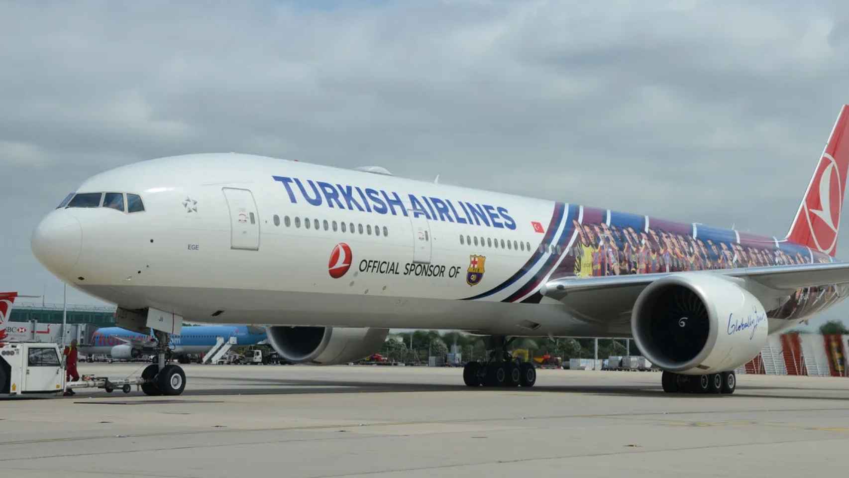 Turkish Airlines, en su etapa como patrocinador oficial del Barça / FCB