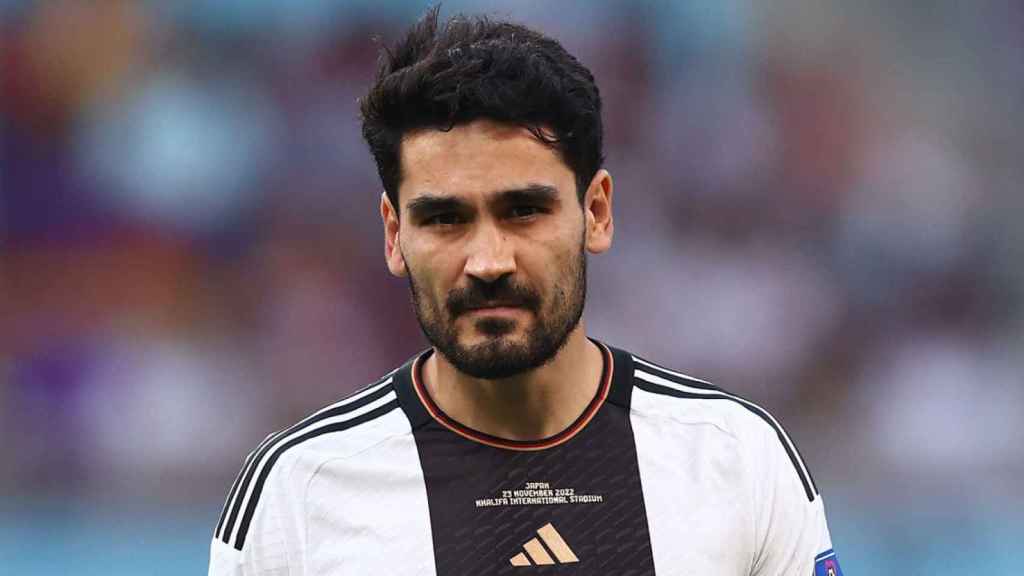 Ilkay Gundogan, durante un partido del Mundial de Qatar / EFE