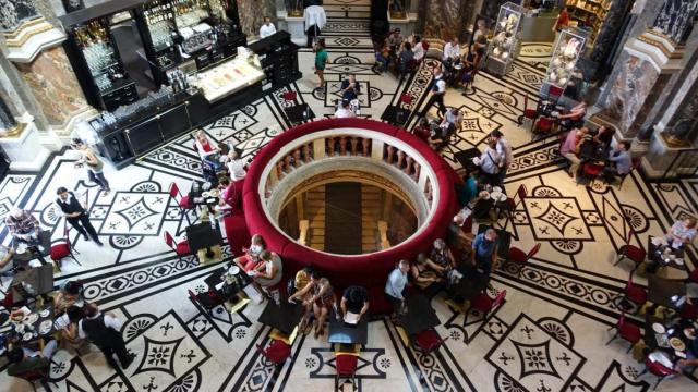 Steiner identificaba su idea de la civilización europea con los cafés. En la imagen, el  'Museum Coffee' de Viena