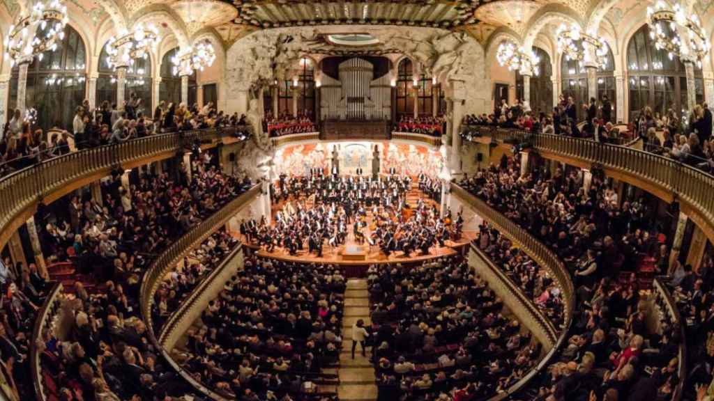 Un concierto en el Palau de la Música, imagen de archivo / EFE