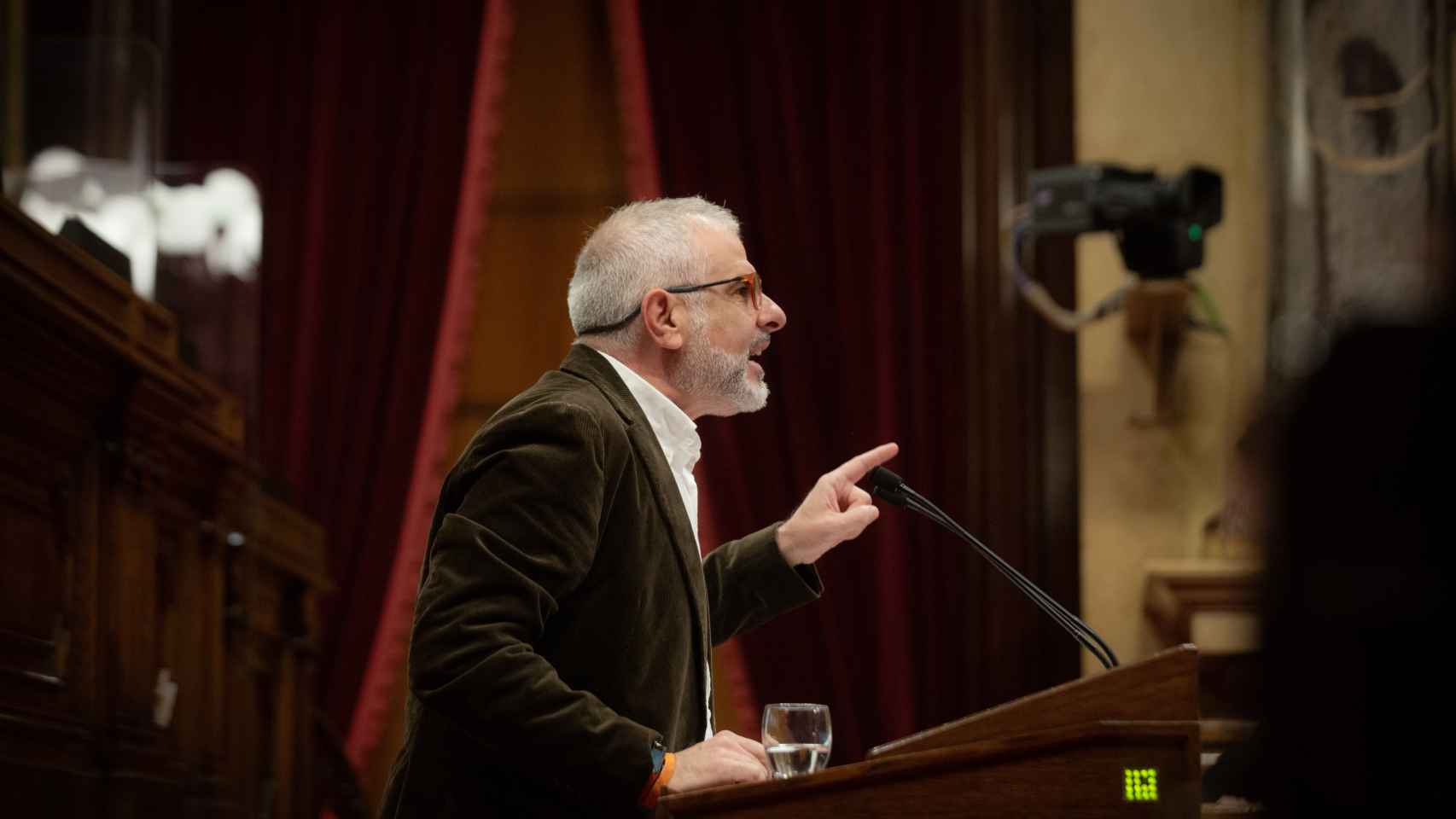 El líder de Ciudadanos en el Parlament, Carlos Carrizosa, que ve la Diada como una fiesta sectaria / EUROPA PRESS