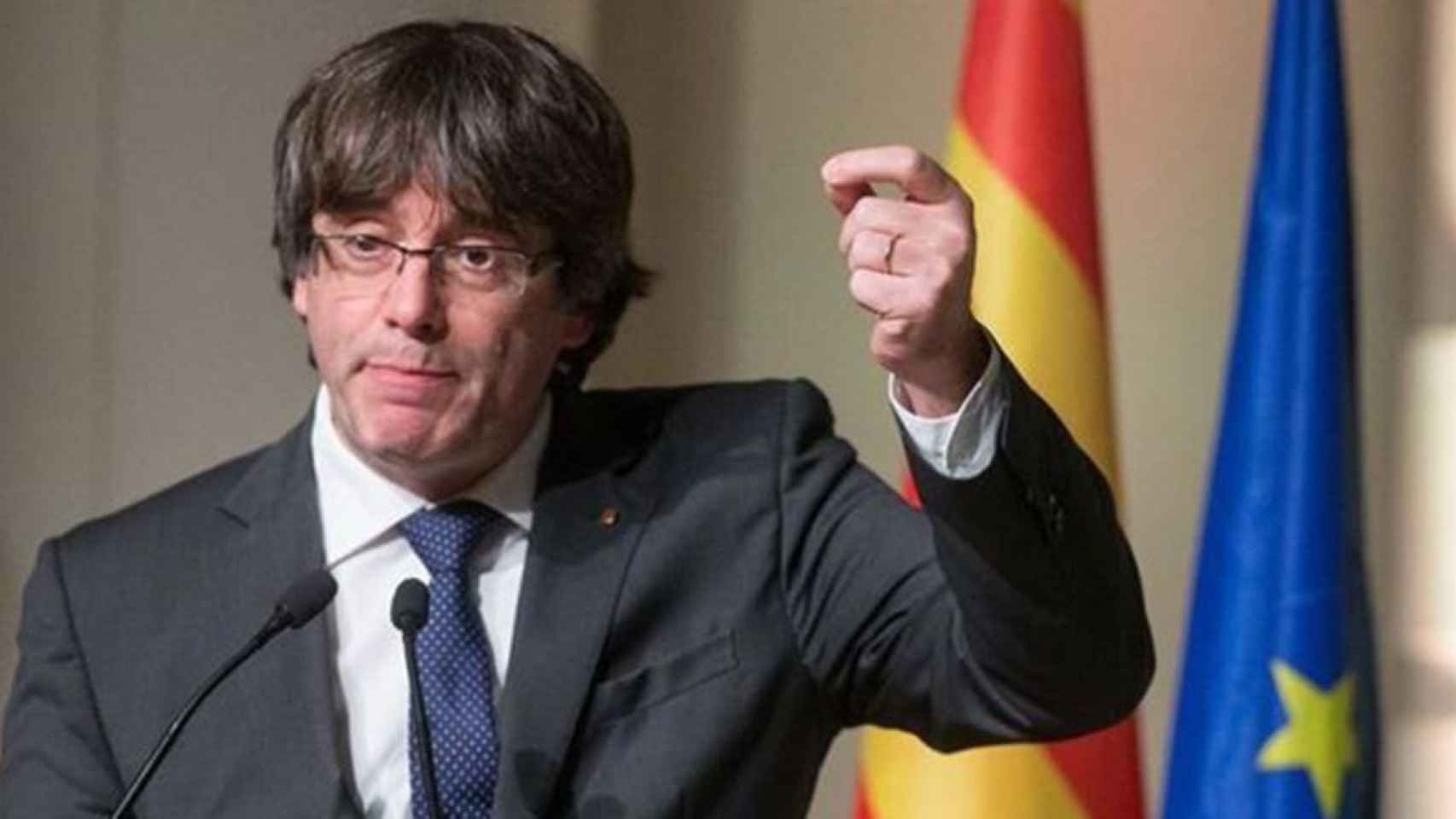 El expresidente de la Generalitat de Cataluña, Carles Puigdemont, ha reaparecido con fuerza / EFE