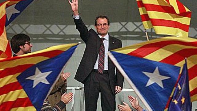 El presidente de la Generalidad, Artur Mas