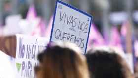 Manifestación contra la violencia machista / EP