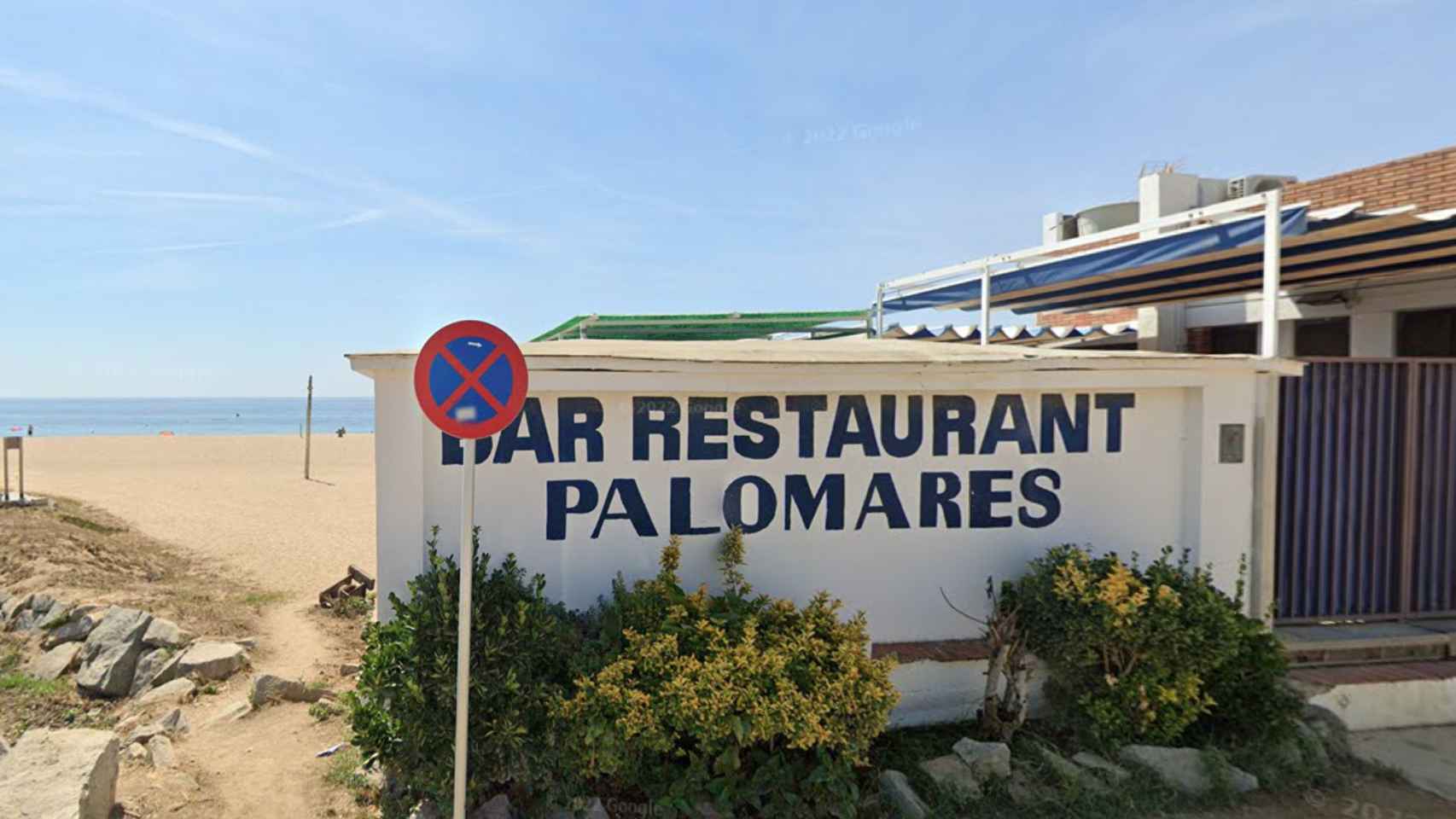 La Ley de Costas obliga a la demolición de 'El Palomares', un mítico restaurante de Vilassar de Mar (Barcelona) / GOOGLE STREET VIEW