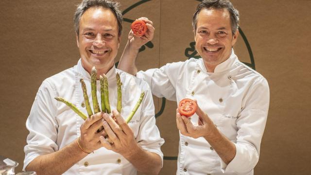 Los famosos cocineros Jesús y Javier Torres en una imagen de archivo