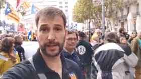 Imagen del agente de Mossos independentista Albert Donaire