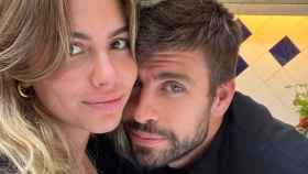 La imagen más romántica de Piqué y Clara Chía