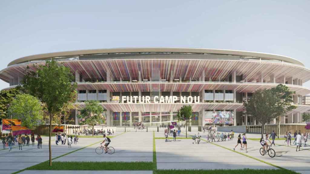 Imagen de referencia sobre el futuro Camp Nou del Barça / FCB