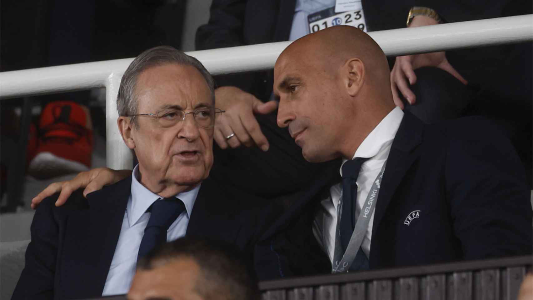 Florentino Pérez y Luis Rubiales, en una foto de archivo