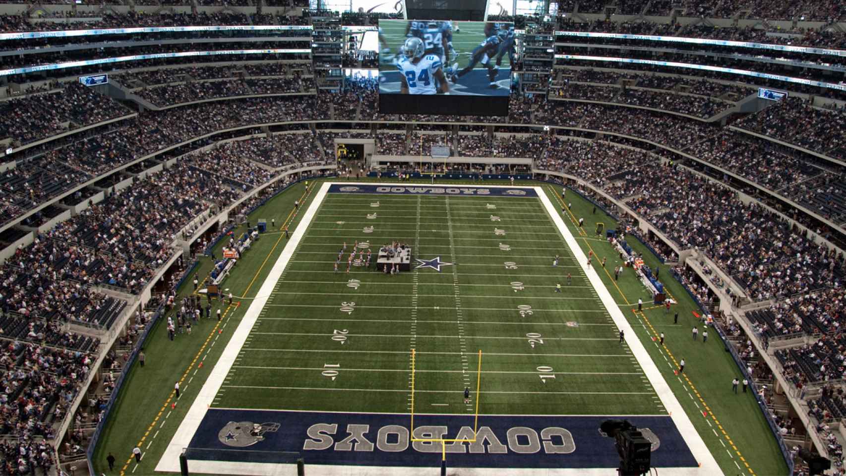 Una imagen de archivo del estadio de los Dallas Cowboys