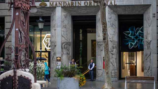 Seguridad del hotel Mandarín de Passeig de Gràcia
